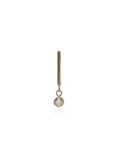 Loren Stewart white gold diamond charm single earring