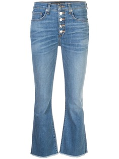 Veronica Beard укороченные расклешенные джинсы