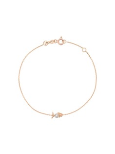 Kismet By Milka 14kt rose gold mermaid diamond bracelet