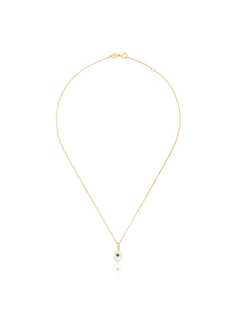 Anni Lu gold plated pearl and crystal necklace