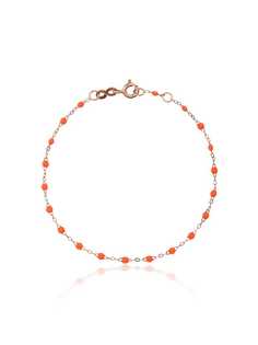 Gigi Clozeau orange RG bead rose gold bracelet