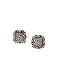 John Hardy Classic Chain diamond studs