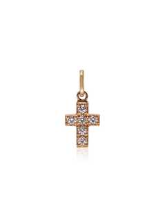 Gigi Clozeau Cross 6 diamond charm