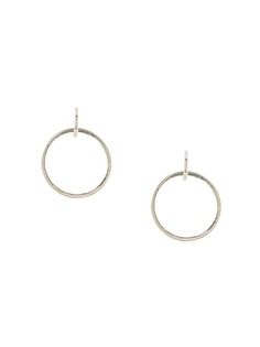E.M. double hoop earrings