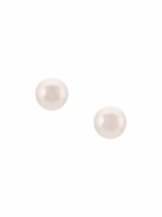 Baggins 14kt white gold pearl studs