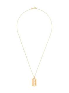 True Rocks razor pendant necklace