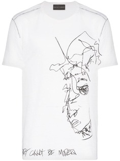 Martin Diment футболка с графичным принтом