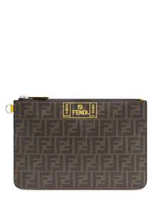 Fendi клатч с узором FF
