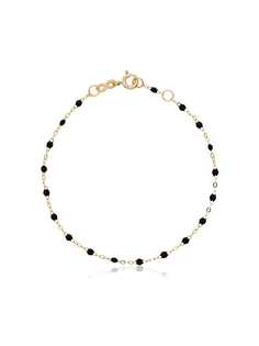 Gigi Clozeau 18k yellow gold black beaded bracelet