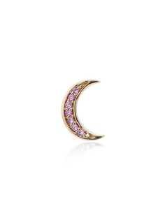 Andrea Fohrman Luna Sapphire Yellow Gold Earring