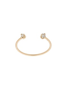 Zoë Chicco 14kt yellow gold open diamond ring