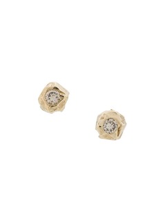 Ellis Mhairi Cameron 14kt gold VI diamond stud earrings