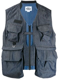 Woolrich укороченный жилет