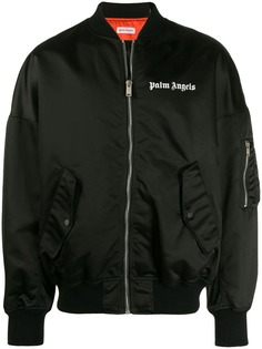 Palm Angels бомбер с логотипом