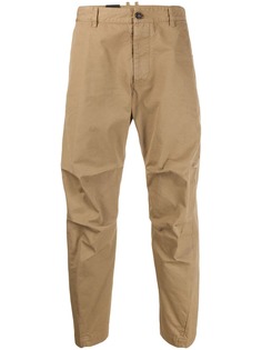 Dsquared2 однотонные брюки чинос