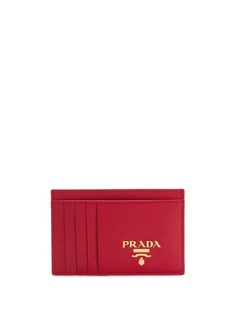 Prada картхолдер с логотипом