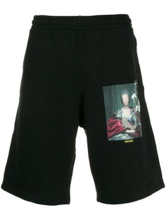 Off-White шорты с принтом