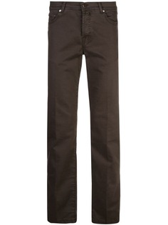 Kiton строгие брюки кроя слим