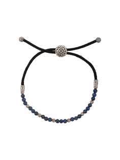 John Hardy Silver Classic Chain Lapis Lazuli Bead Pull Through Bracelet