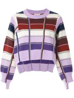 Framed Seville knitted sweater