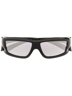 Rick Owens солнцезащитные очки с затемненными линзами в квадратной оправе