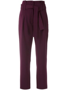 Framed tailored trousers