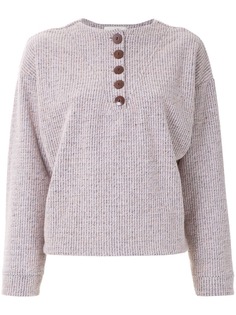 Framed wool sweater