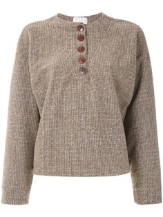 Framed wool sweater