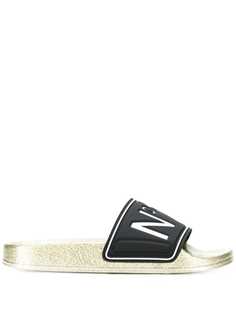 Nº21 шлепанцы с логотипом