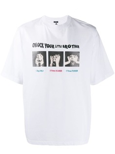 Marcelo Burlon County Of Milan футболка с принтом