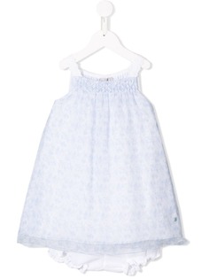Baby Dior платье с цветочным принтом