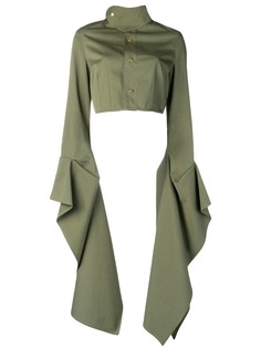 Loewe укороченный пиджак с удлиненными рукавами