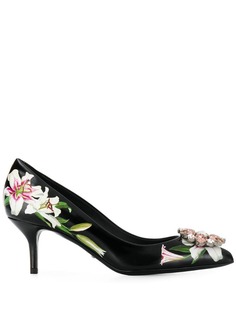 Dolce & Gabbana туфли-лодочки с принтом