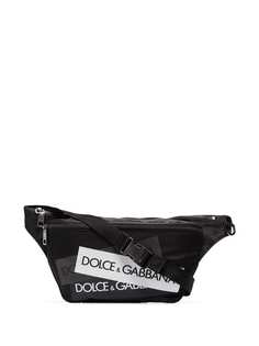 Dolce & Gabbana большая поясная сумка с логотипом