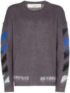 Off-White свитер с логотипом