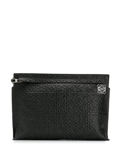 Loewe клатч с тисненым логотипом