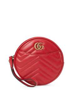 Gucci кошелек GG Marmont с круговой молнией
