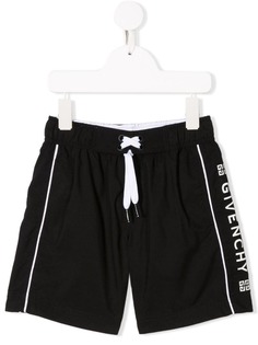 Givenchy Kids шорты с логотипом