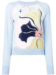 Emilio Pucci джемпер с цветочным принтом