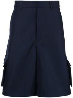 Sunnei шорты карго с завышенной талией