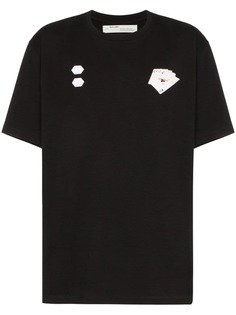 Off-White card print T-shirt