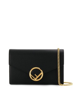 Fendi logo crossbody bag