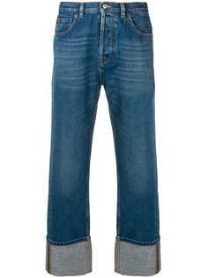 Valentino широкие джинсы
