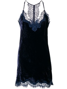 Gold Hawk платье на бретельках с кружевными вставками