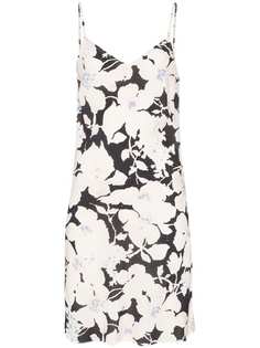 Double Rainbouu Cloud Control Slow Lane printed slip dress