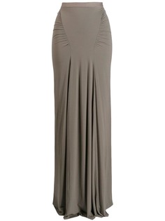 Rick Owens Lilies юбка из джерси с завышенной талией