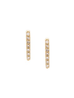 Ef Collection серьги-гвоздики с бриллиантами