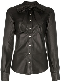 Skiim Joey bow-neck blouse