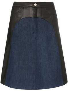 Skiim Anton panelled skirt