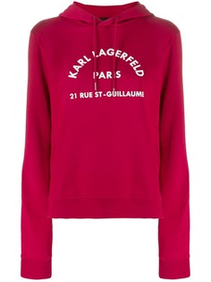 Karl Lagerfeld худи Address с логотипом